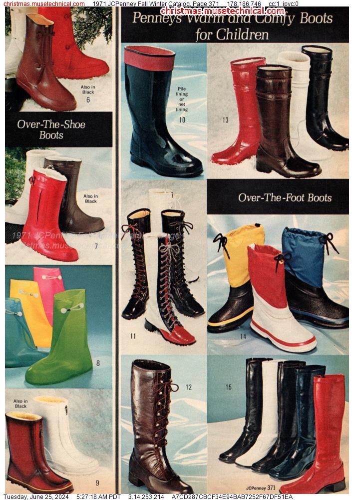 1971 JCPenney Fall Winter Catalog, Page 371