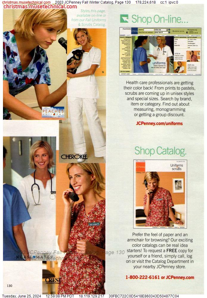 2003 JCPenney Fall Winter Catalog, Page 130