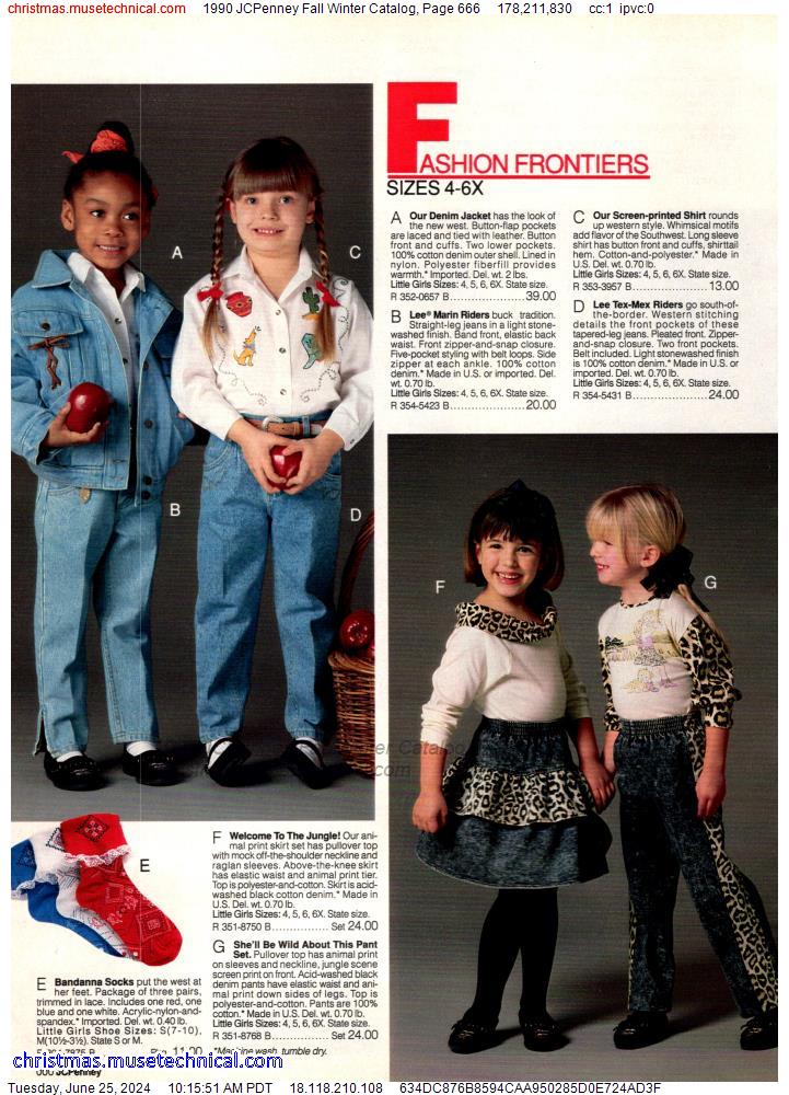 1990 JCPenney Fall Winter Catalog, Page 666