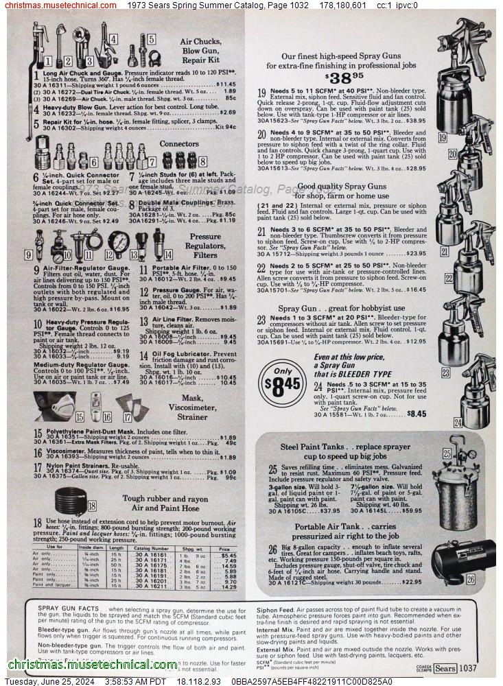 1973 Sears Spring Summer Catalog, Page 1032