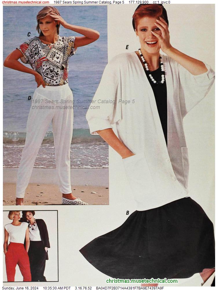 1987 Sears Spring Summer Catalog, Page 5