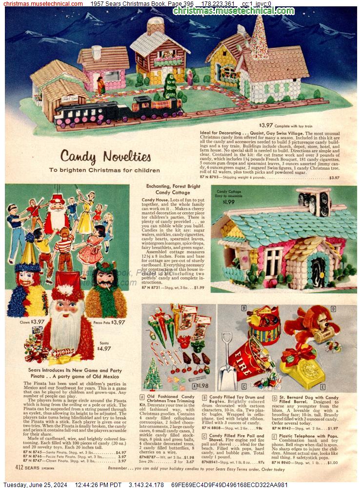 1957 Sears Christmas Book, Page 396