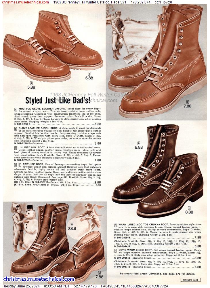 1963 JCPenney Fall Winter Catalog, Page 531