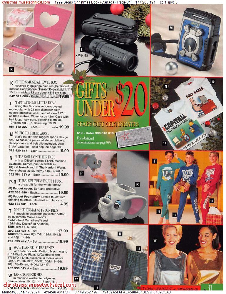 1999 Sears Christmas Book (Canada), Page 31