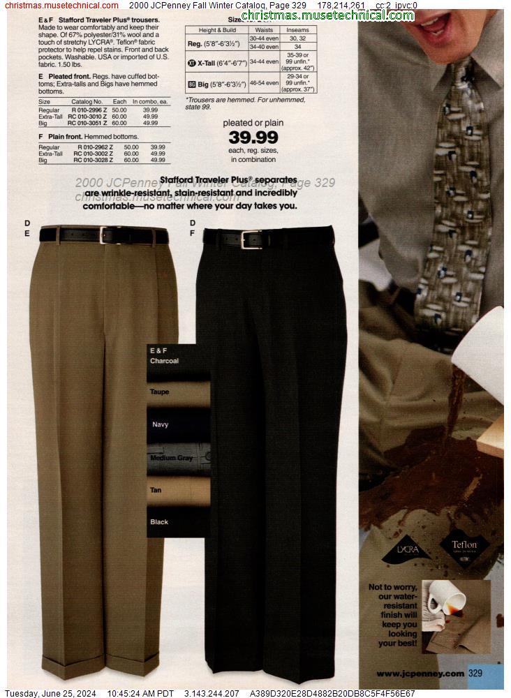 2000 JCPenney Fall Winter Catalog, Page 329
