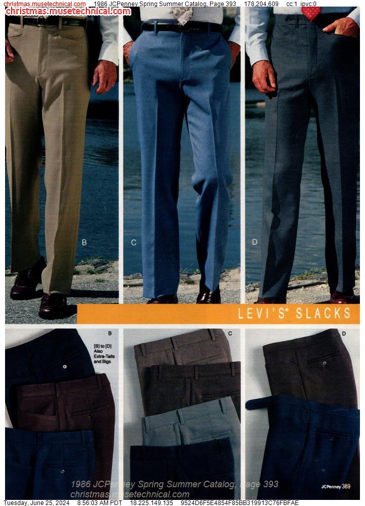 1986 JCPenney Spring Summer Catalog, Page 393