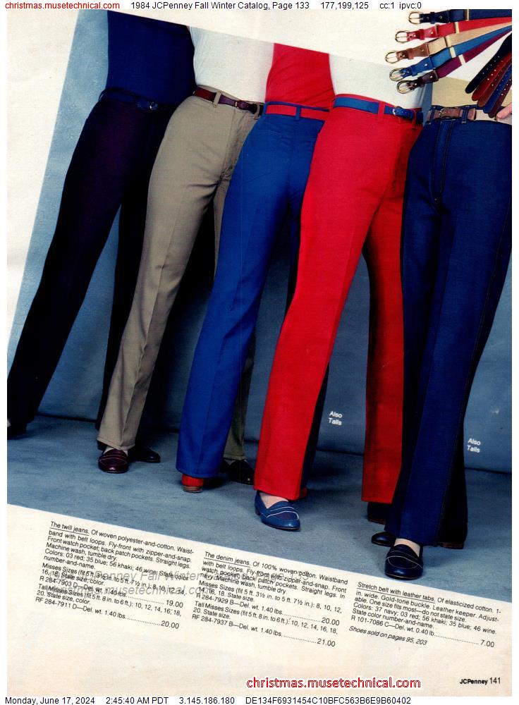 1984 JCPenney Fall Winter Catalog, Page 133