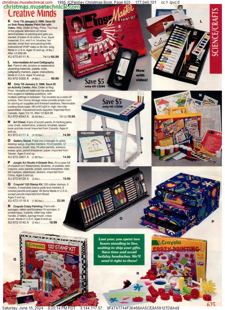 1995 JCPenney Christmas Book, Page 625