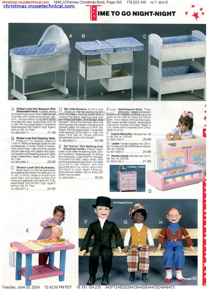 1990 JCPenney Christmas Book, Page 393