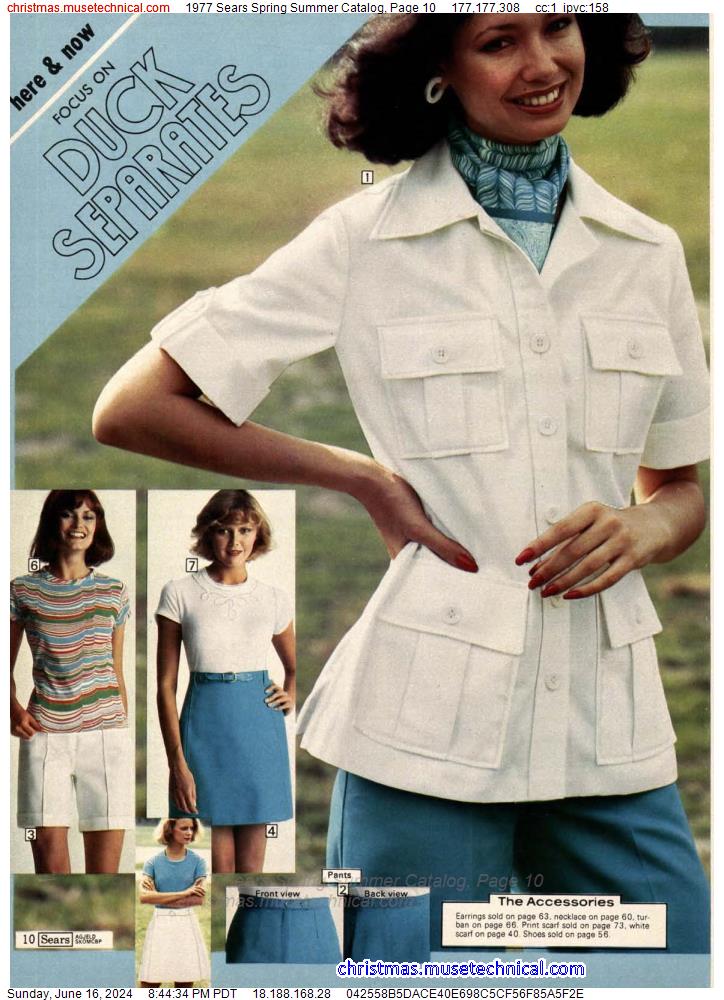 1977 Sears Spring Summer Catalog, Page 10