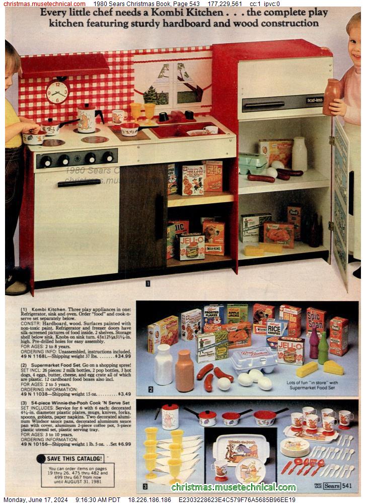 1980 Sears Christmas Book, Page 543