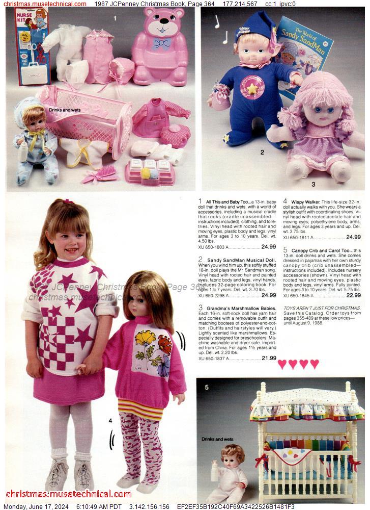 1987 JCPenney Christmas Book, Page 364