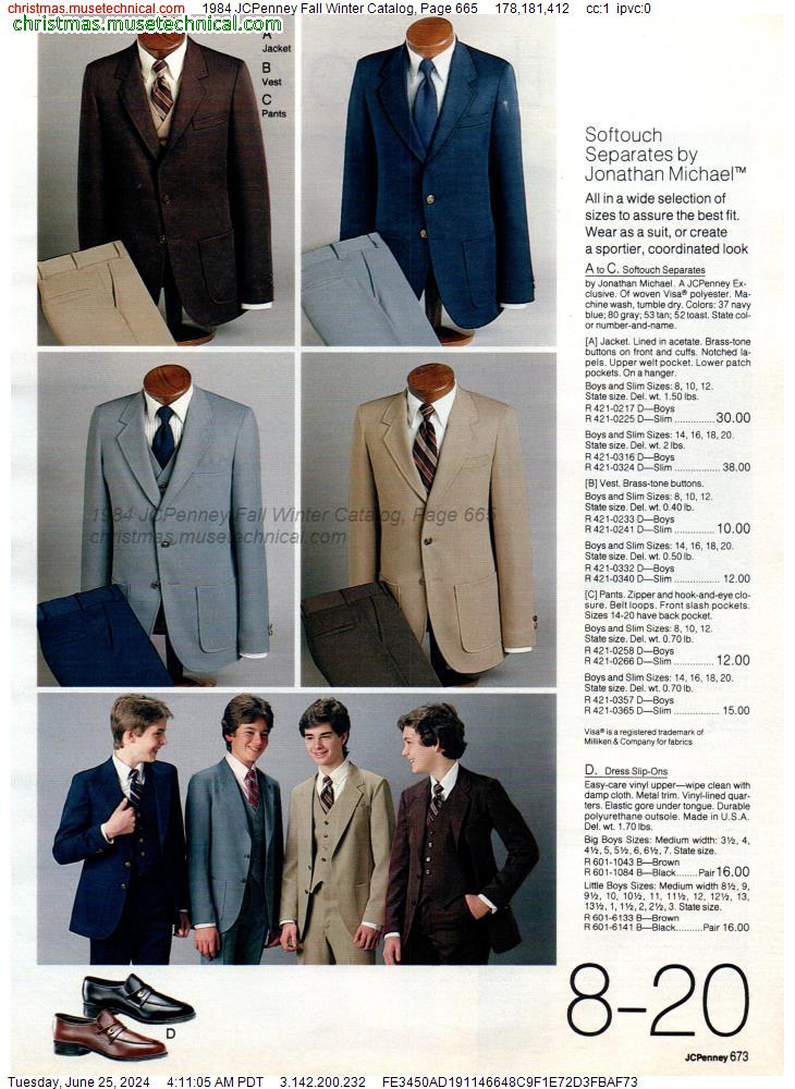 1984 JCPenney Fall Winter Catalog, Page 665