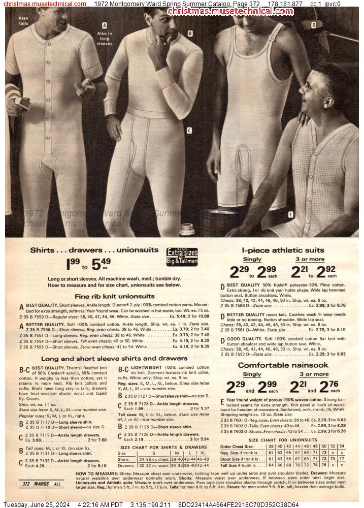 1972 Montgomery Ward Spring Summer Catalog, Page 372