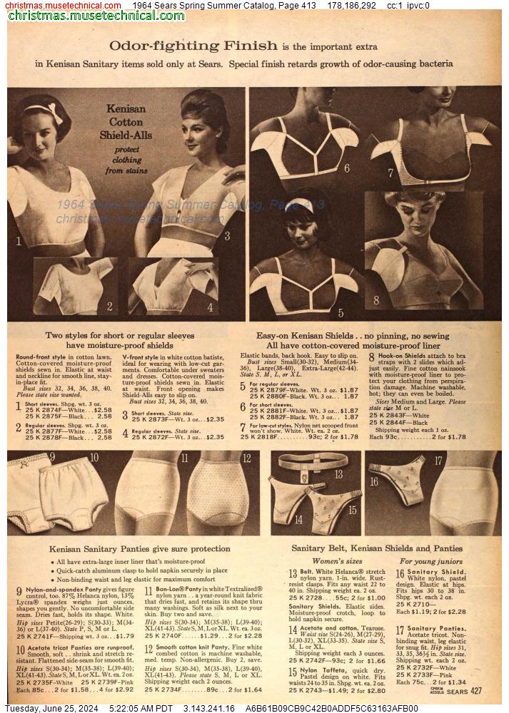 1964 Sears Spring Summer Catalog, Page 413