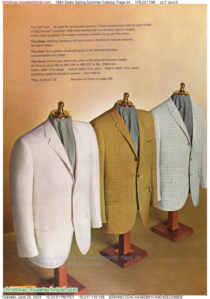 1964 Sears Spring Summer Catalog, Page 24