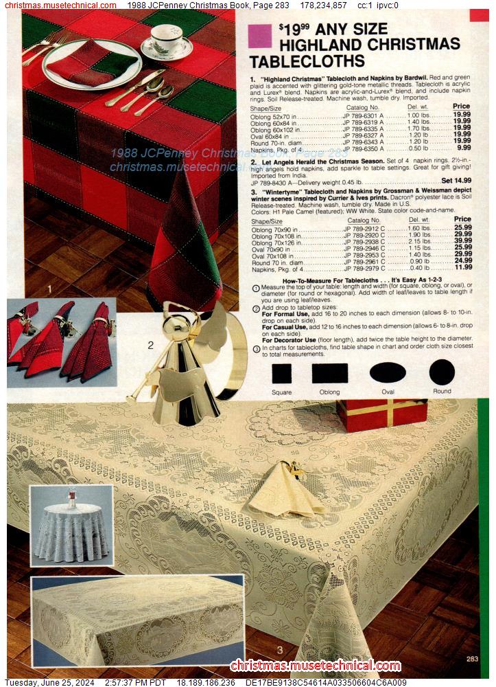 1988 JCPenney Christmas Book, Page 283
