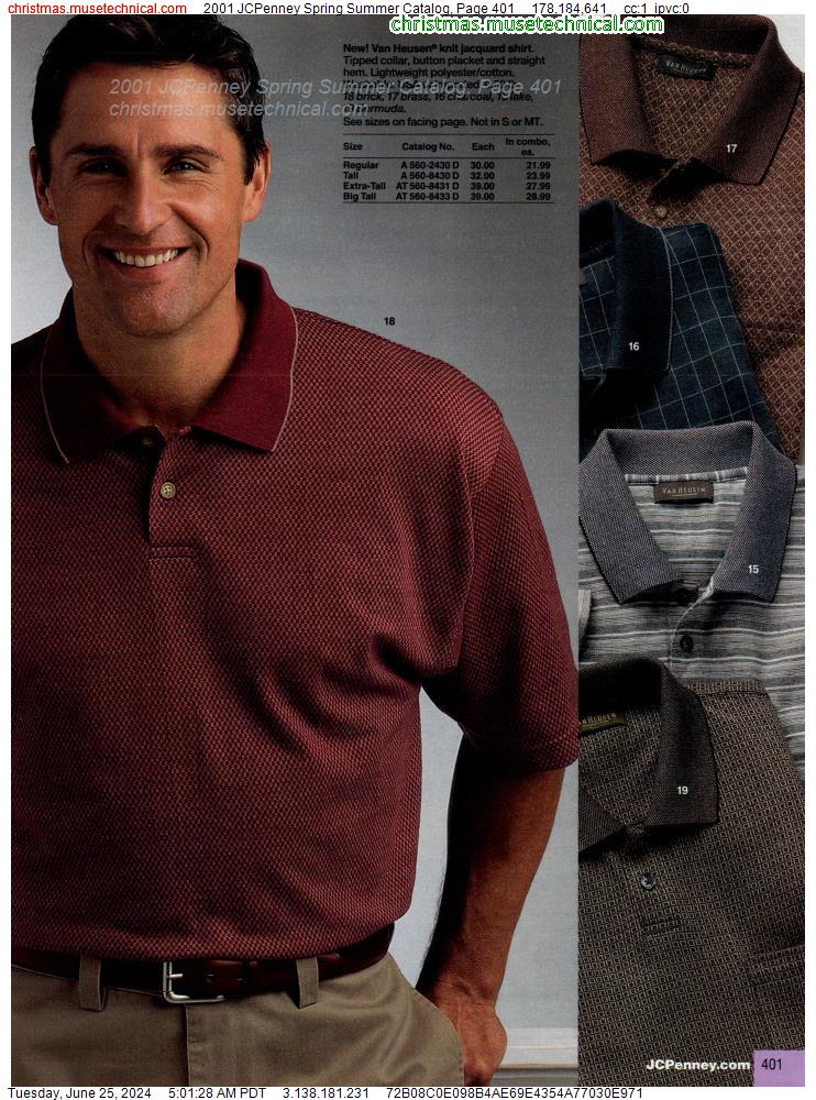 2001 JCPenney Spring Summer Catalog, Page 401