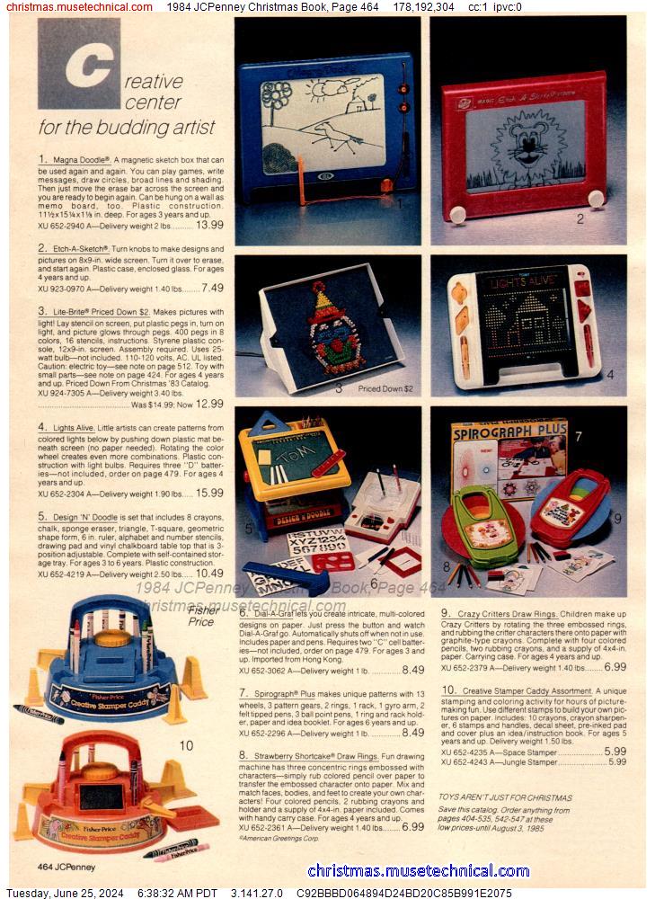 1984 JCPenney Christmas Book, Page 464