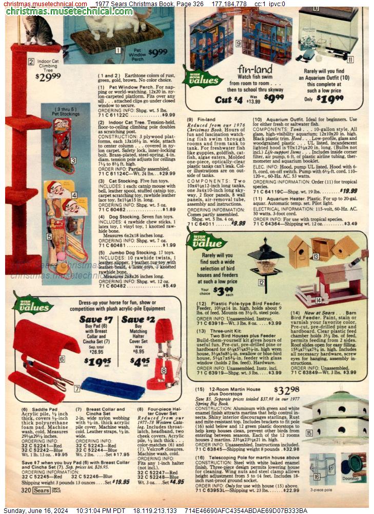 1977 Sears Christmas Book, Page 326
