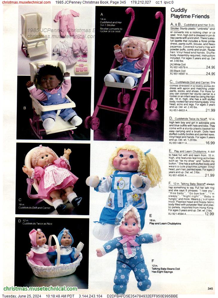 1985 JCPenney Christmas Book, Page 345