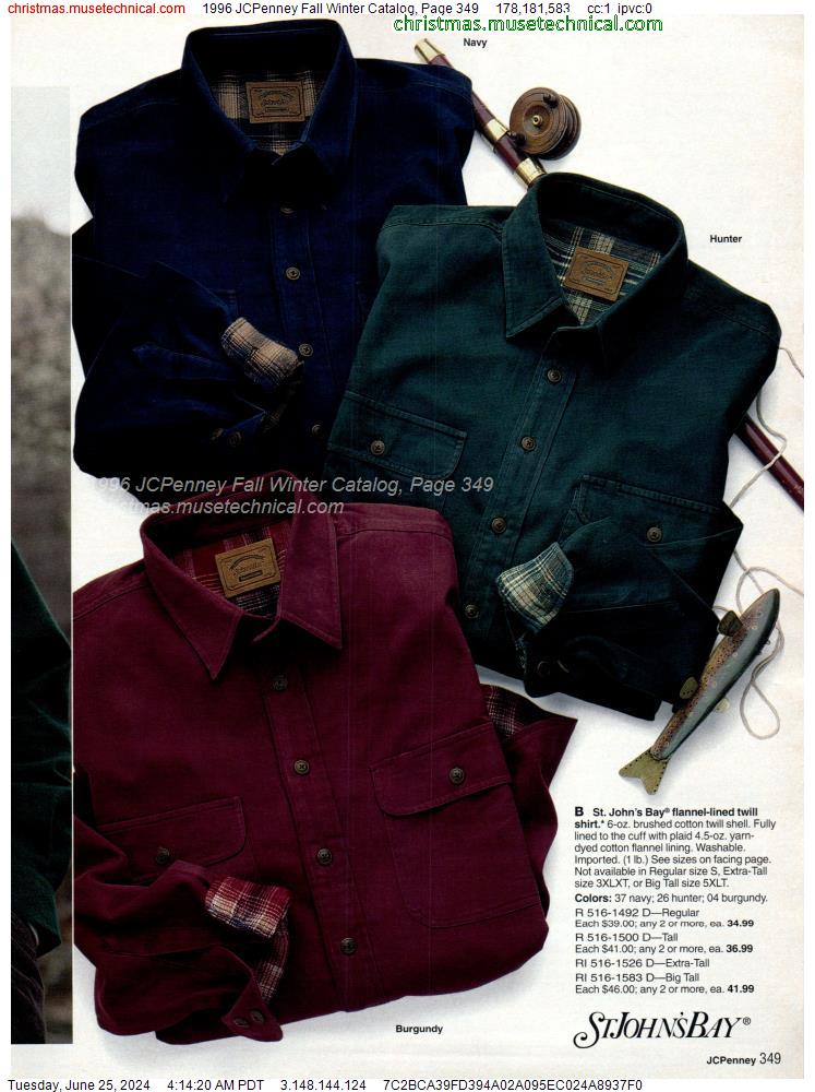 1996 JCPenney Fall Winter Catalog, Page 349