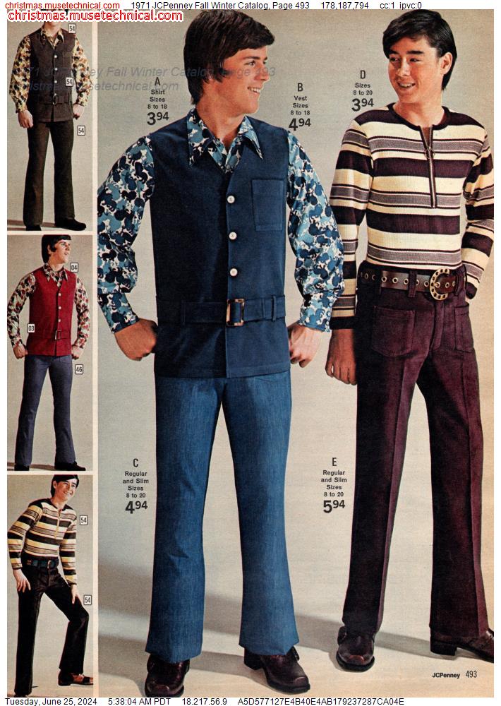 1971 JCPenney Fall Winter Catalog, Page 493