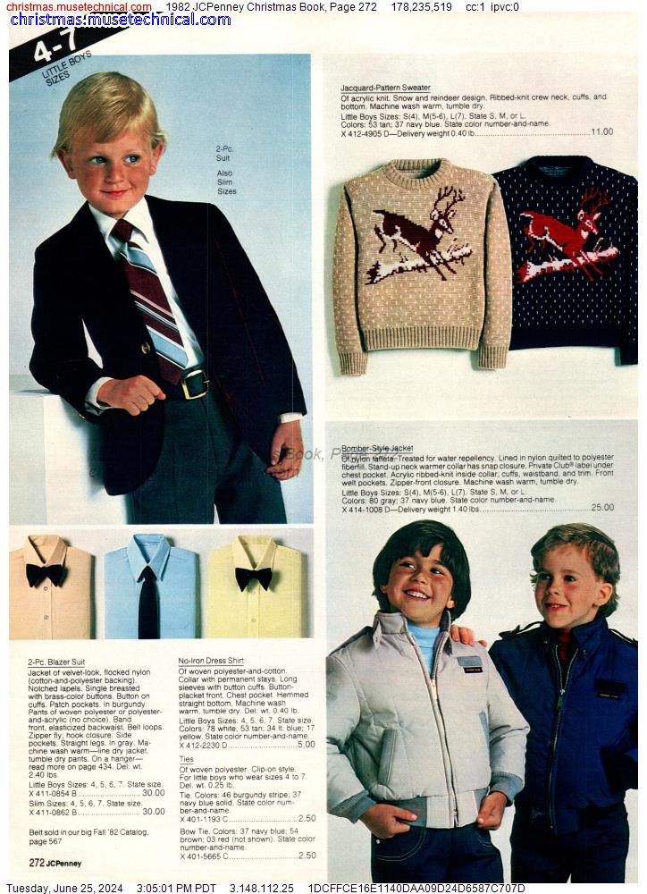 1982 JCPenney Christmas Book, Page 272