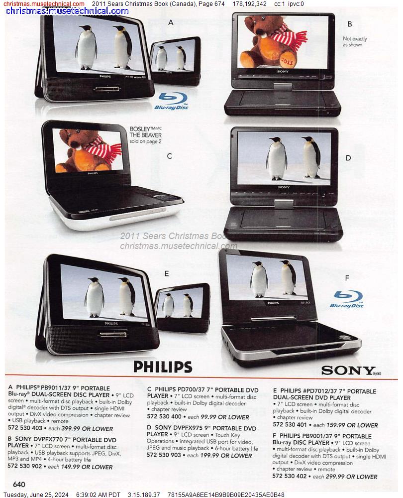 2011 Sears Christmas Book (Canada), Page 674