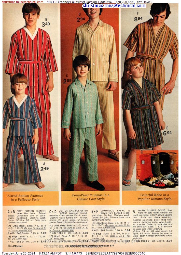 1971 JCPenney Fall Winter Catalog, Page 514