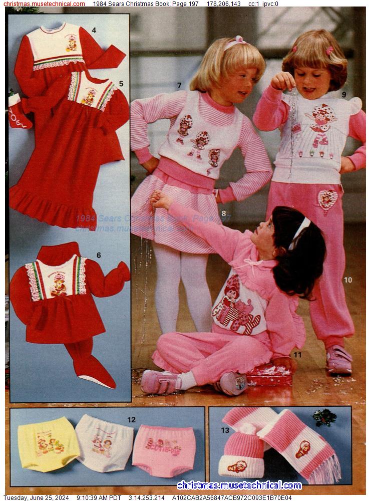 1984 Sears Christmas Book, Page 197