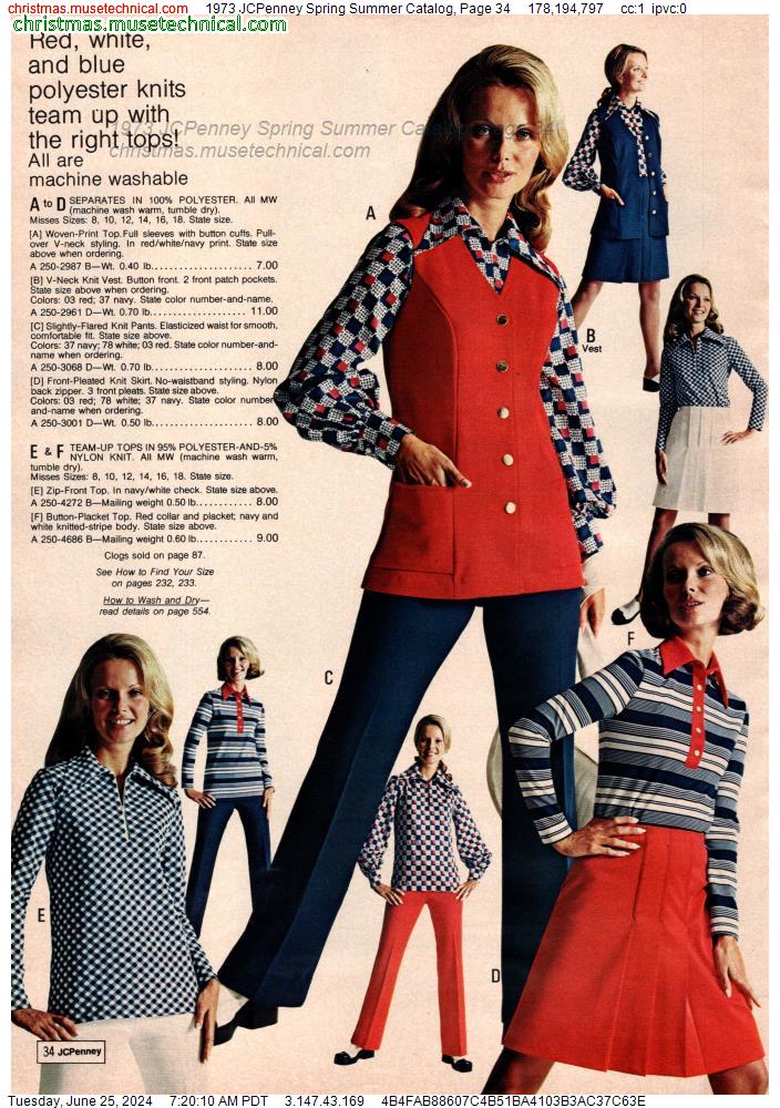 1973 JCPenney Spring Summer Catalog, Page 34