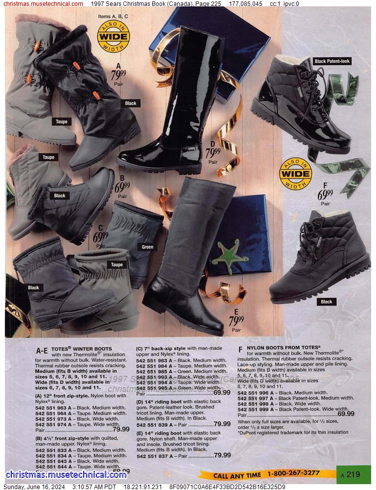 1997 Sears Christmas Book (Canada), Page 225