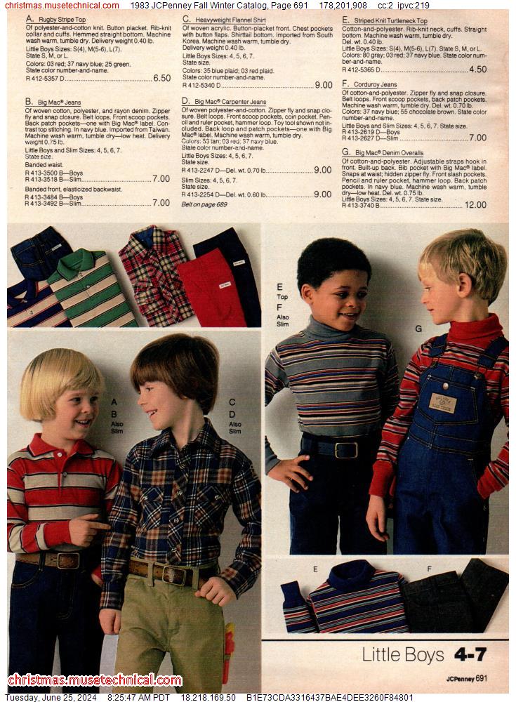 1983 JCPenney Fall Winter Catalog, Page 691
