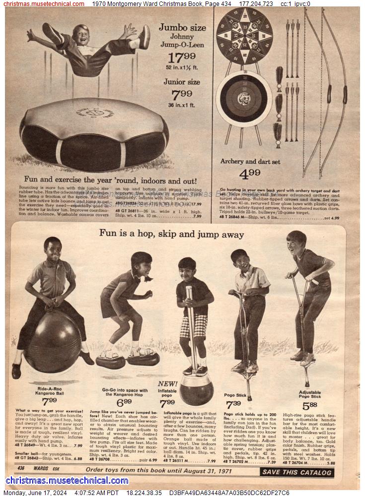 1970 Montgomery Ward Christmas Book, Page 434