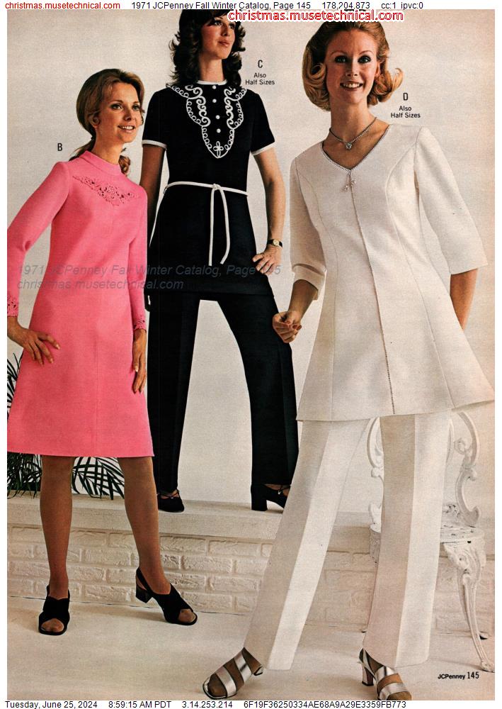 1971 JCPenney Fall Winter Catalog, Page 145