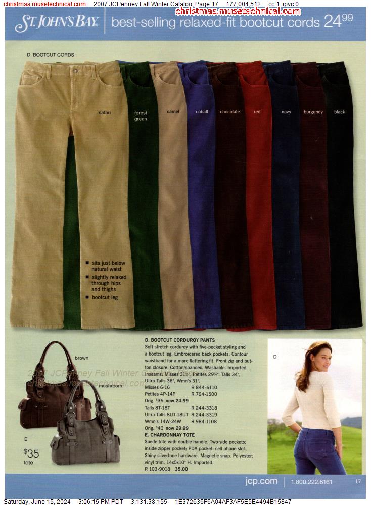 2007 JCPenney Fall Winter Catalog, Page 17