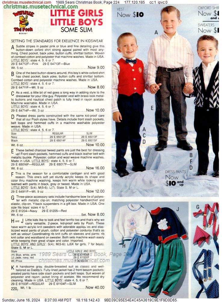 1989 Sears Christmas Book, Page 224