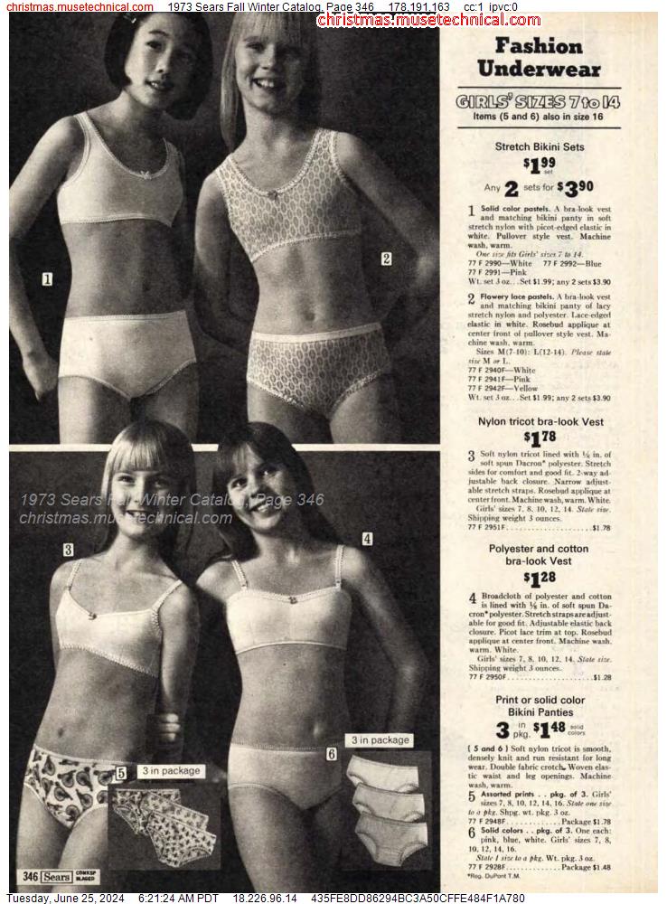 1973 Sears Fall Winter Catalog, Page 346