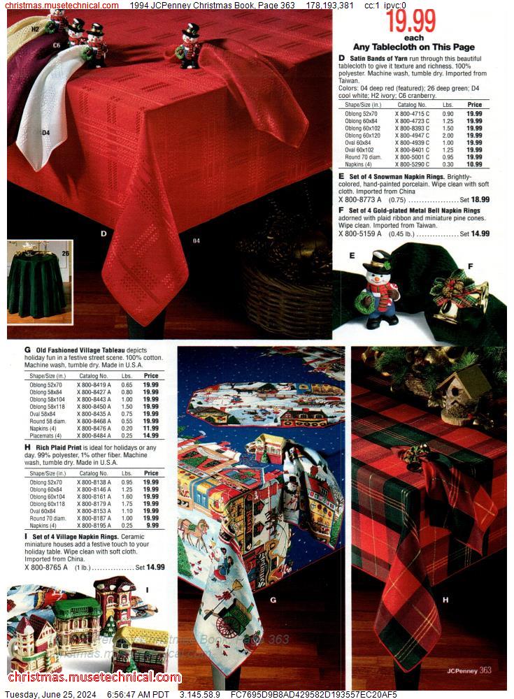 1994 JCPenney Christmas Book, Page 363