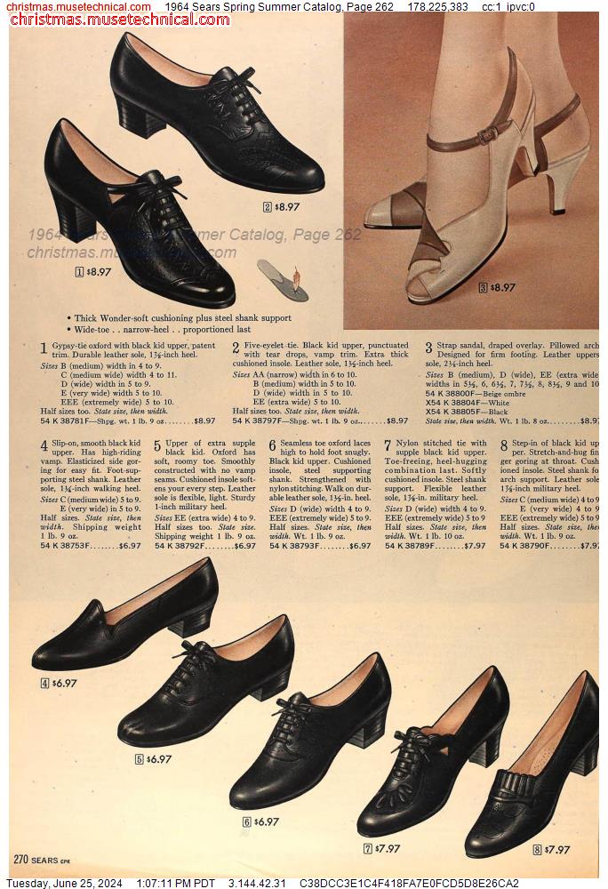 1964 Sears Spring Summer Catalog, Page 262
