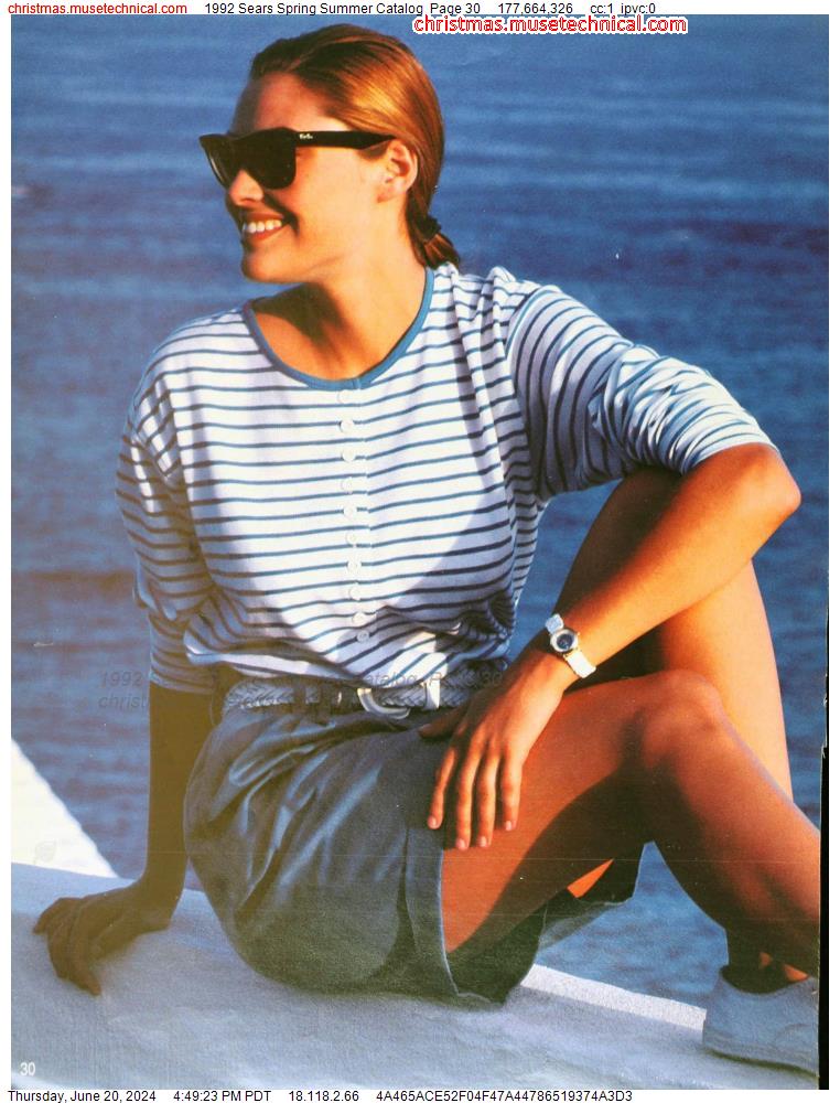 1992 Sears Spring Summer Catalog, Page 30