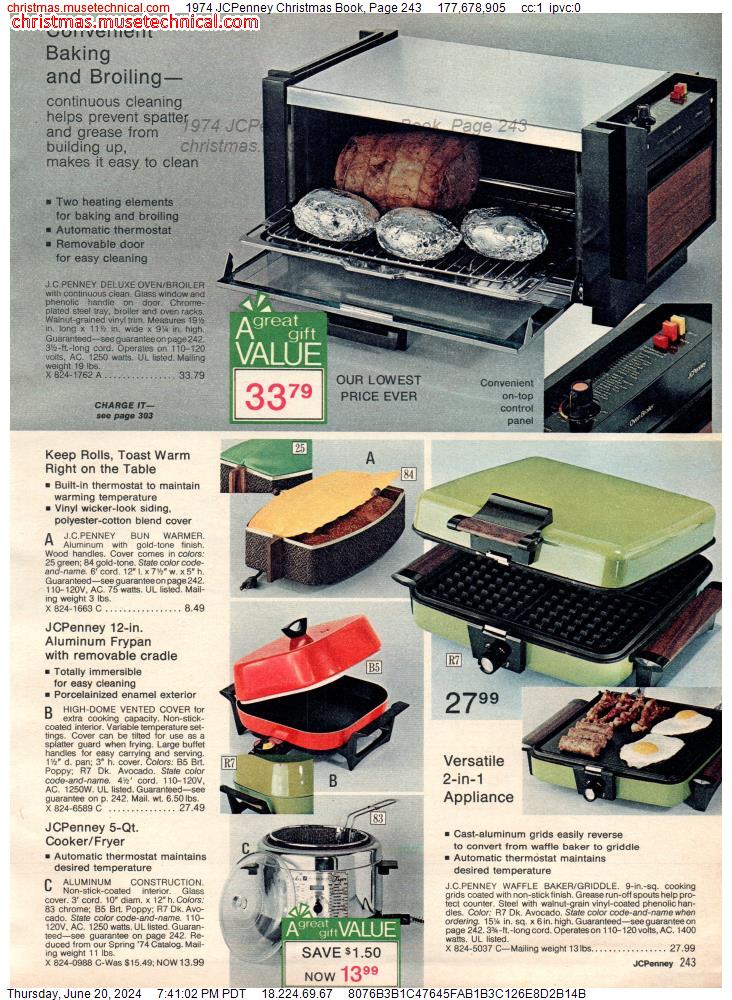 1974 JCPenney Christmas Book, Page 243