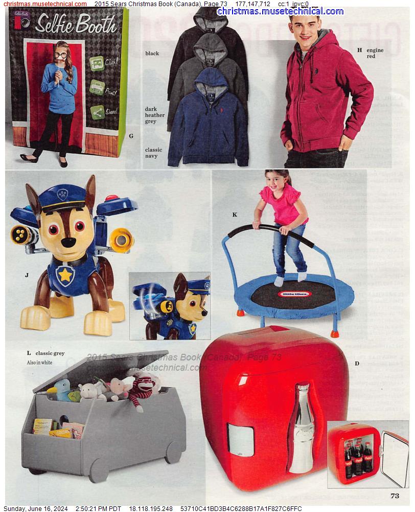 2015 Sears Christmas Book (Canada), Page 73