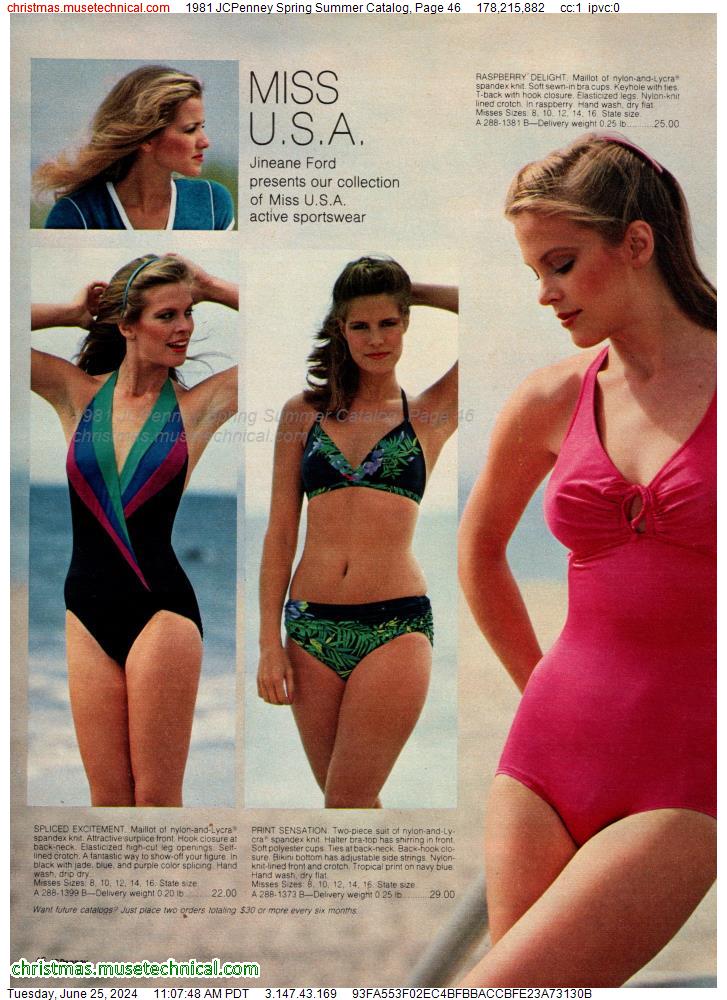1981 JCPenney Spring Summer Catalog, Page 46