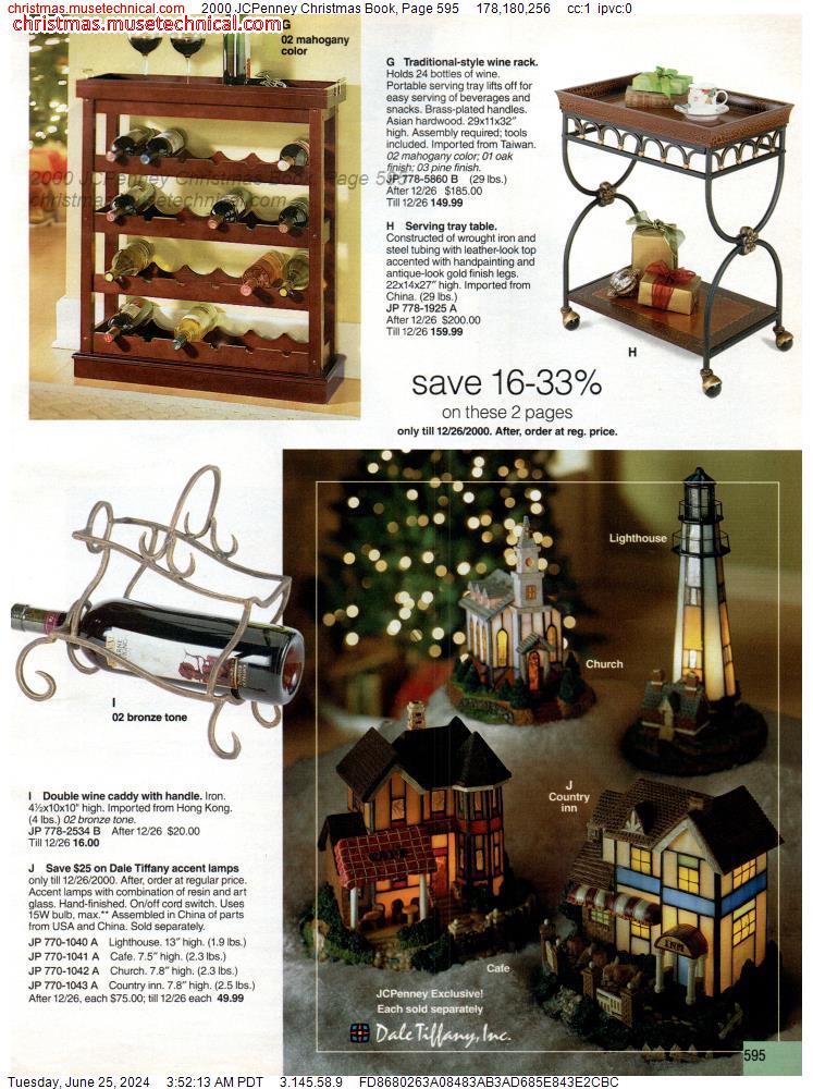 2000 JCPenney Christmas Book, Page 595