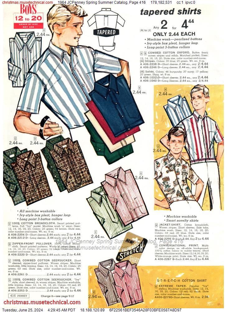 1964 JCPenney Spring Summer Catalog, Page 416
