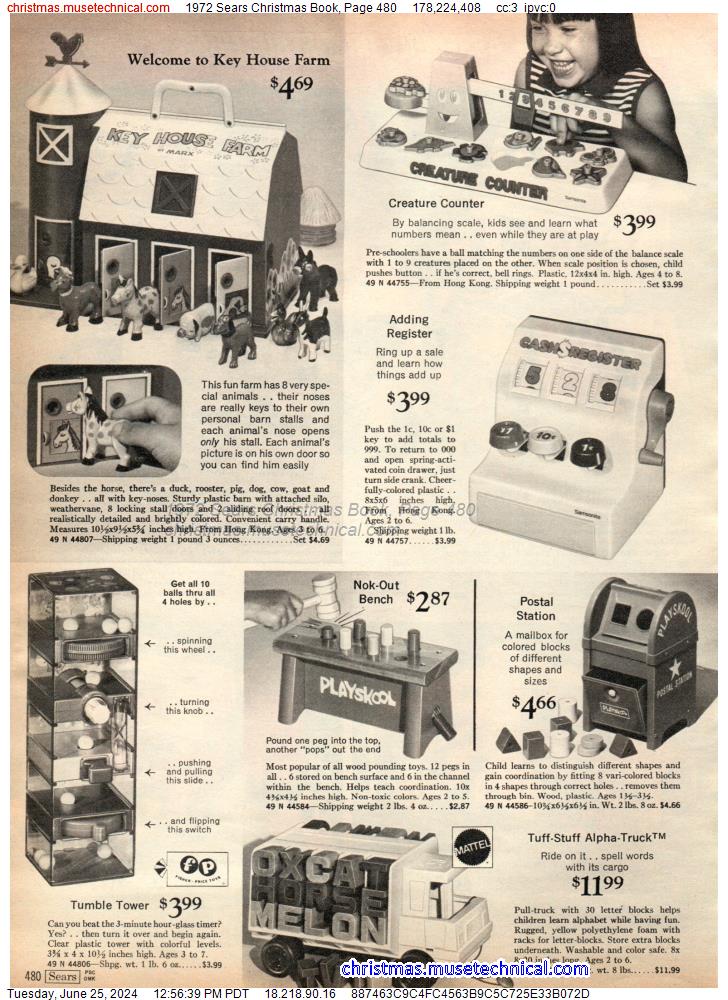 1972 Sears Christmas Book, Page 480