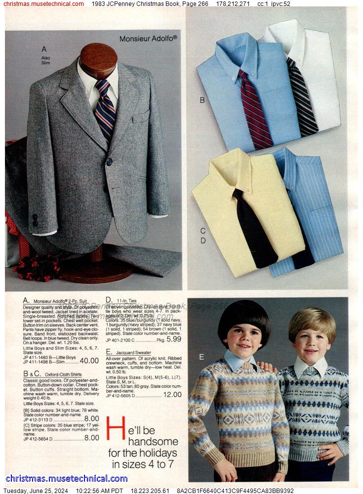 1983 JCPenney Christmas Book, Page 266