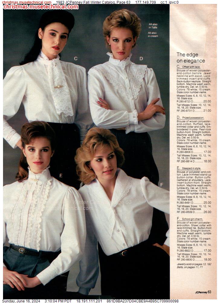 1983 JCPenney Fall Winter Catalog, Page 63